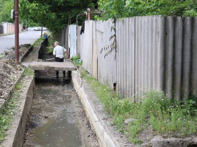 ცაგერის მუნიციპალიტეტის სოფელ ქვედა ცაგერში დასრულდა ,,გიორგავა ღელის" არხის...
